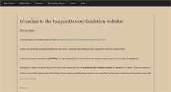 Desktop Screenshot of padyandmoony.com