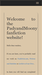 Mobile Screenshot of padyandmoony.com