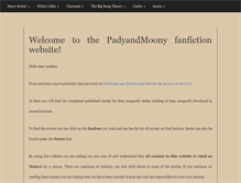 Tablet Screenshot of padyandmoony.com